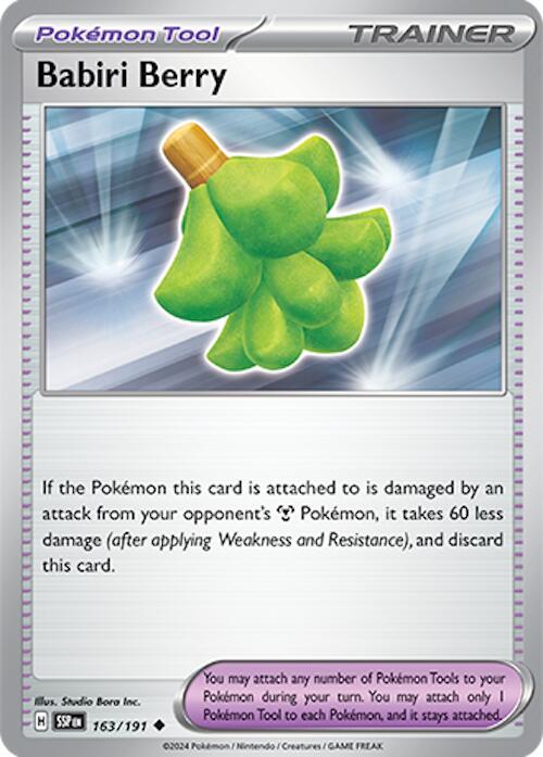 Pokemon: Babiri Berry card image