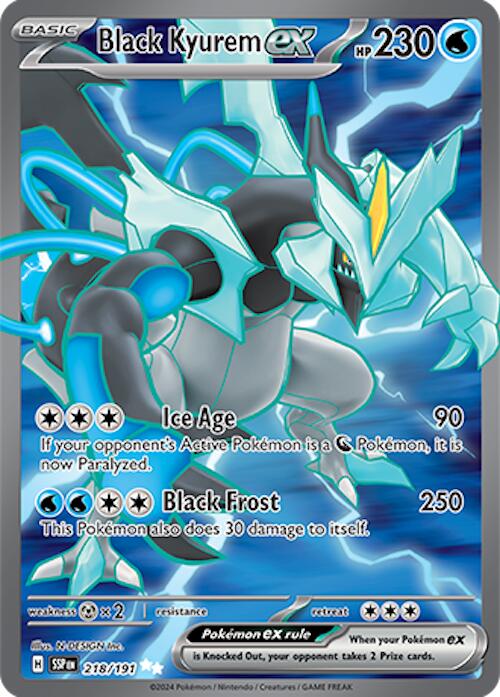 Pokemon: Black Kyurem ex - 218/191 card image