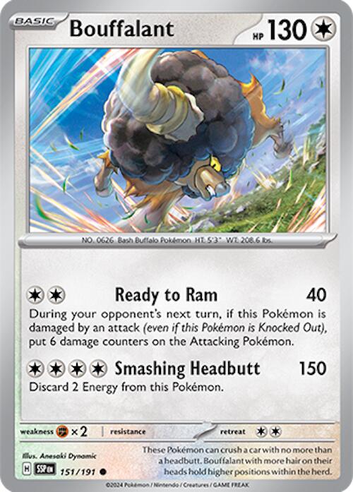 Pokemon: Bouffalant card image