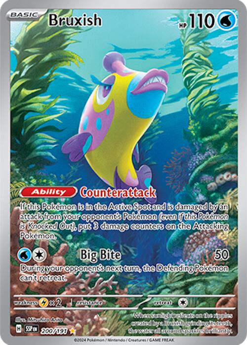 Pokemon: Bruxish - 200/191 card image