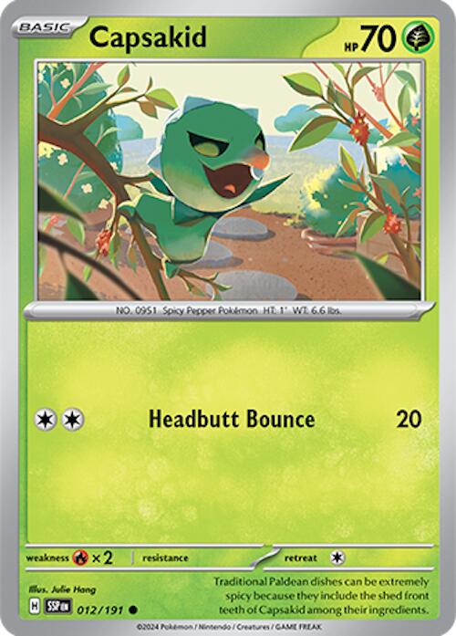 Pokemon: Capsakid card image