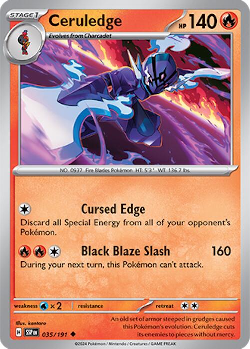 Pokemon: Ceruledge - 035/191 card image