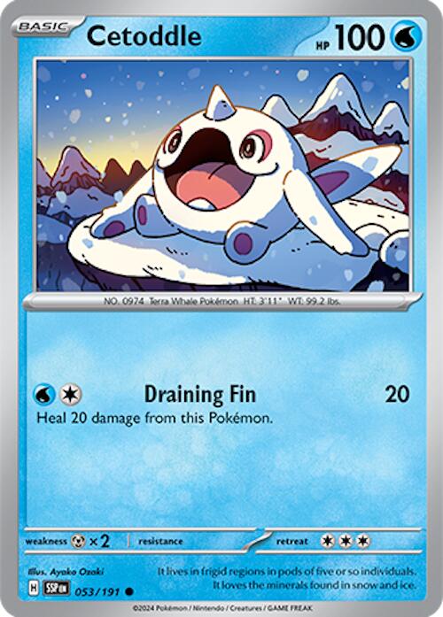 Pokemon: Cetoddle card image