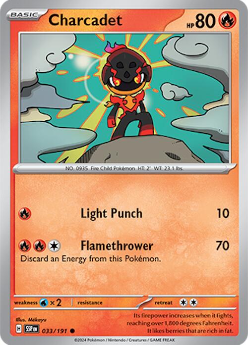 Pokemon: Charcadet - 033/191 card image