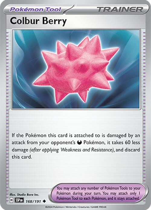 Pokemon: Colbur Berry card image