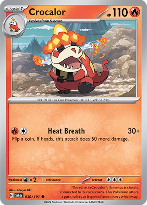 Pokemon: Crocalor card image