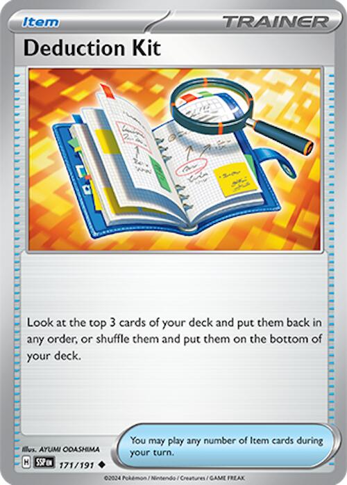 Pokemon: Deduction Kit card image