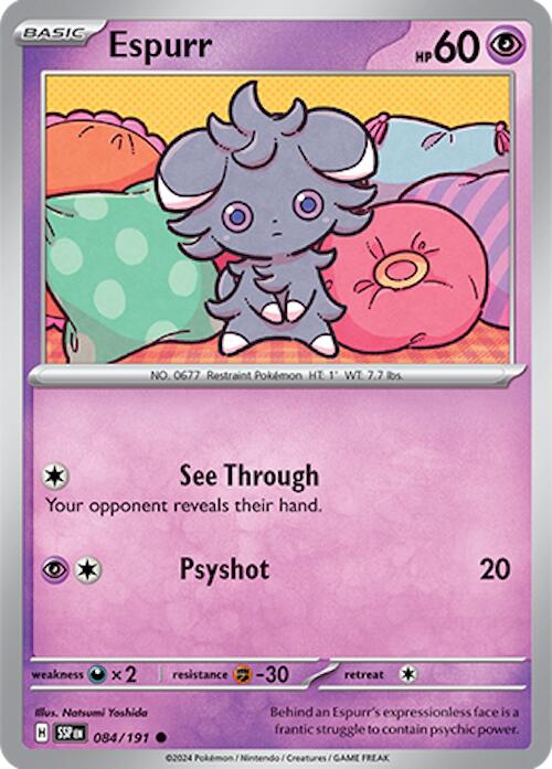 Pokemon: Espurr card image