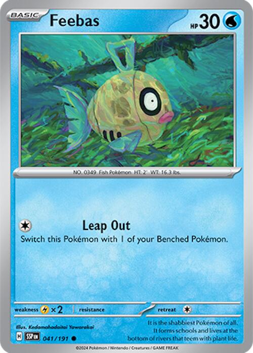 Pokemon: Feebas - 041/191 card image