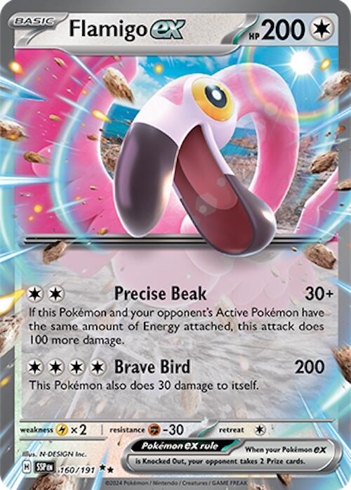 Pokemon: Flamigo ex card image