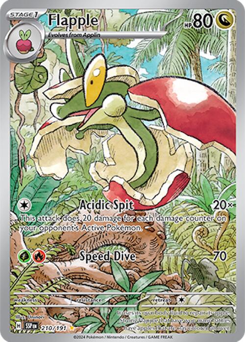 Pokemon: Flapple - 210/191 card image