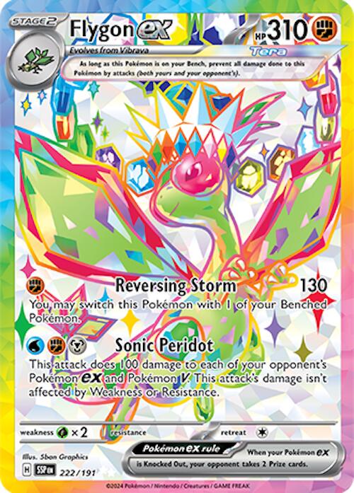 Pokemon: Flygon ex - 222/191 card image