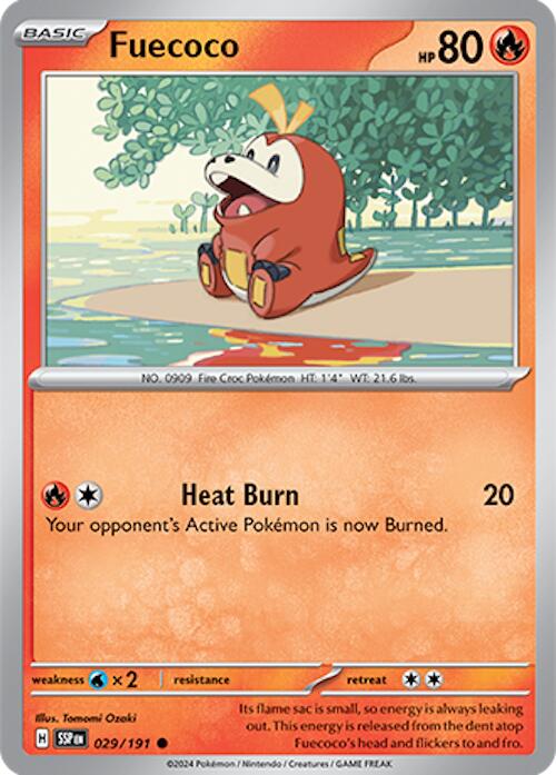 Pokemon: Fuecoco card image