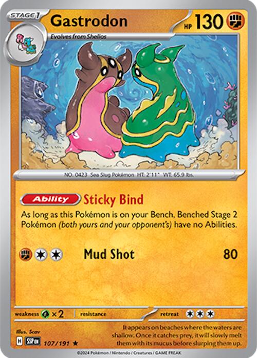 Pokemon: Gastrodon card image