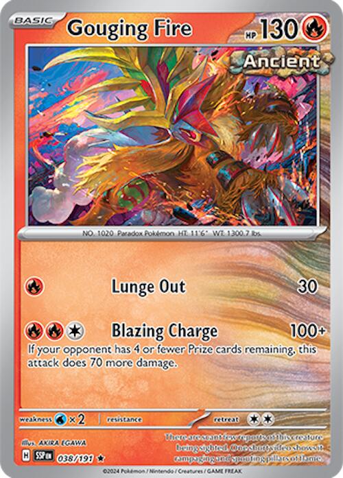 Pokemon: Gouging Fire card image