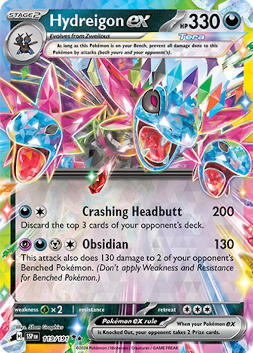 Pokemon: Hydreigon ex - 119/191 card image