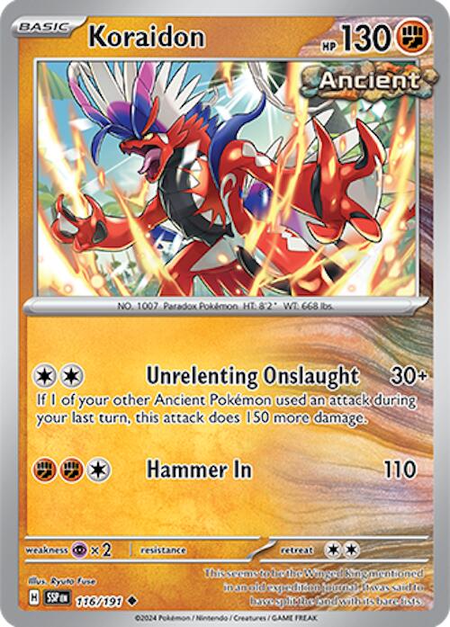 Pokemon: Koraidon card image