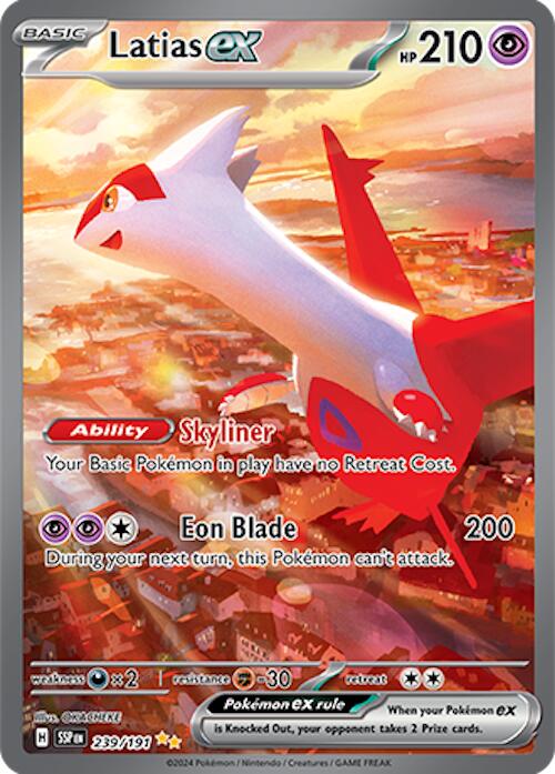 Pokemon: Latias ex - 239/191 card image