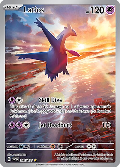 Pokemon: Latios - 203/191 card image