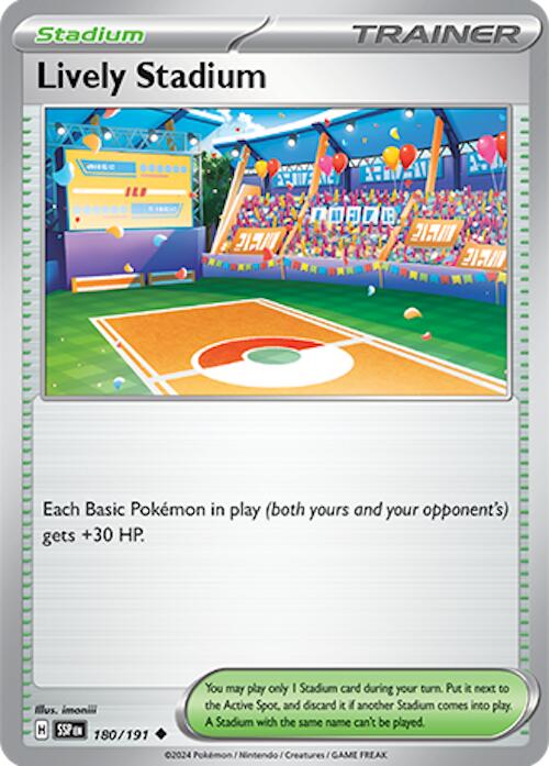 Pokemon: Lively Stadium card image