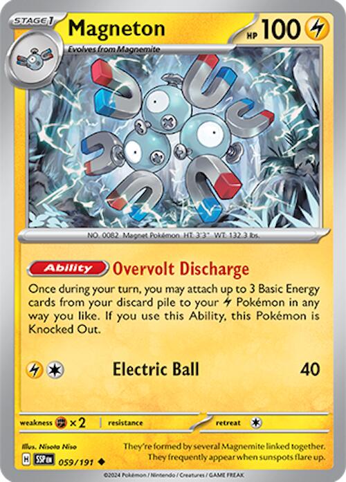 Pokemon: Magneton card image