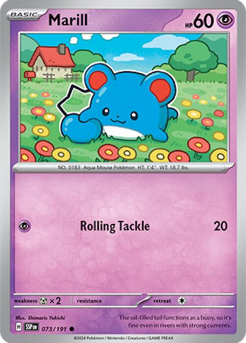 Pokemon: Marill card image