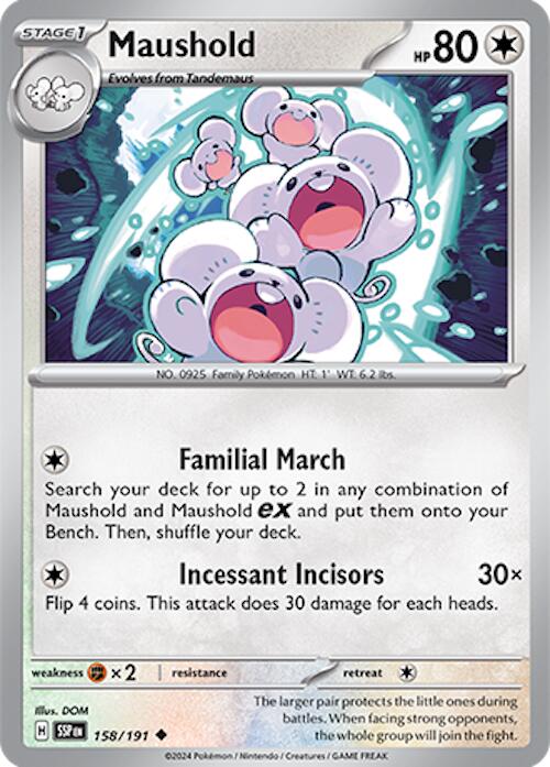 Pokemon: Maushold card image