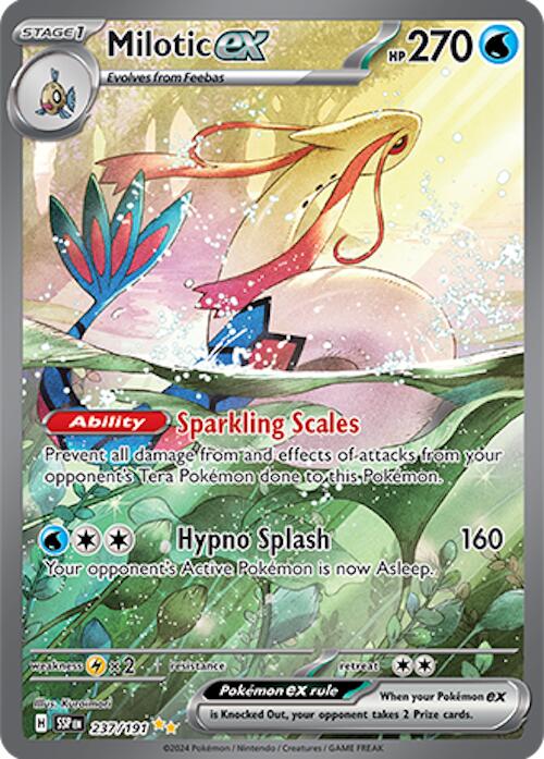 Pokemon: Milotic ex - 237/191 card image