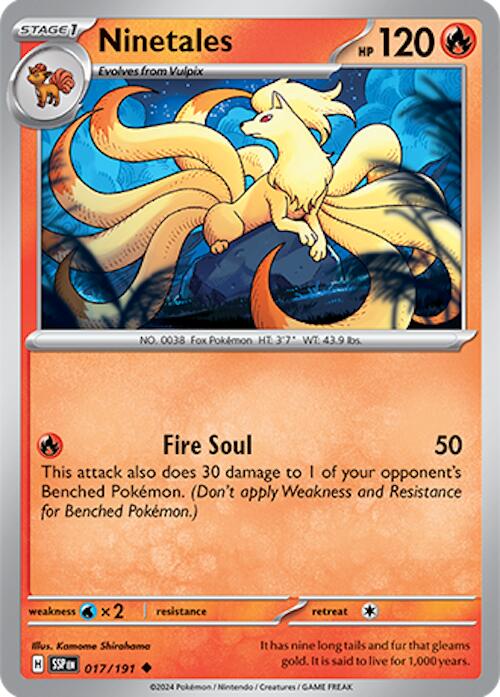 Pokemon: Ninetales card image