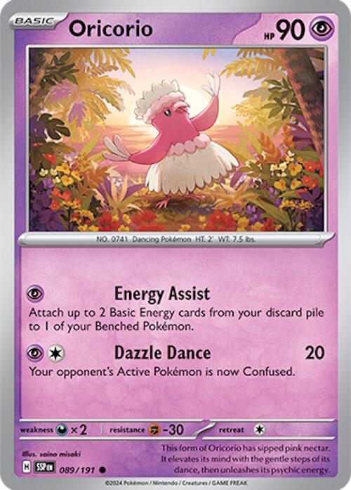 Pokemon: Oricorio - 089/191 card image