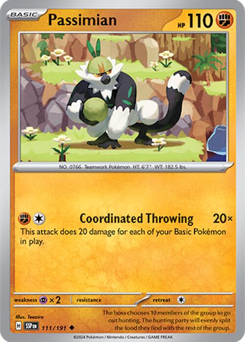 Pokemon: Passimian card image