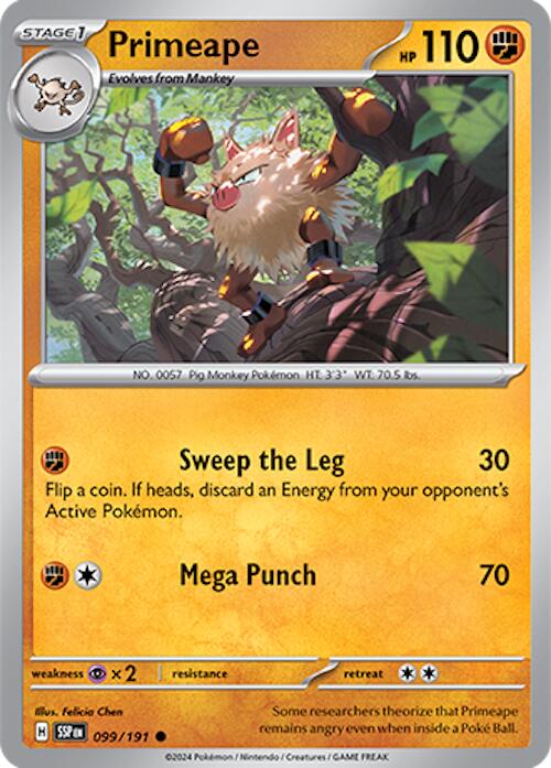 Pokemon: Primeape card image