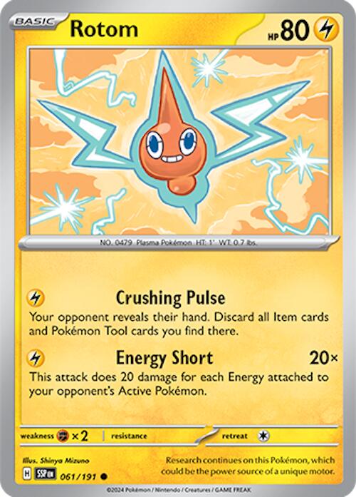 Pokemon: Rotom card image