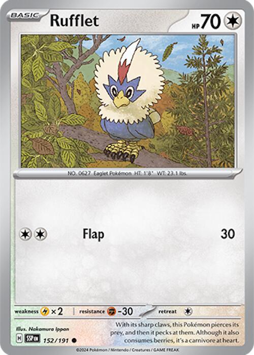 Pokemon: Rufflet card image