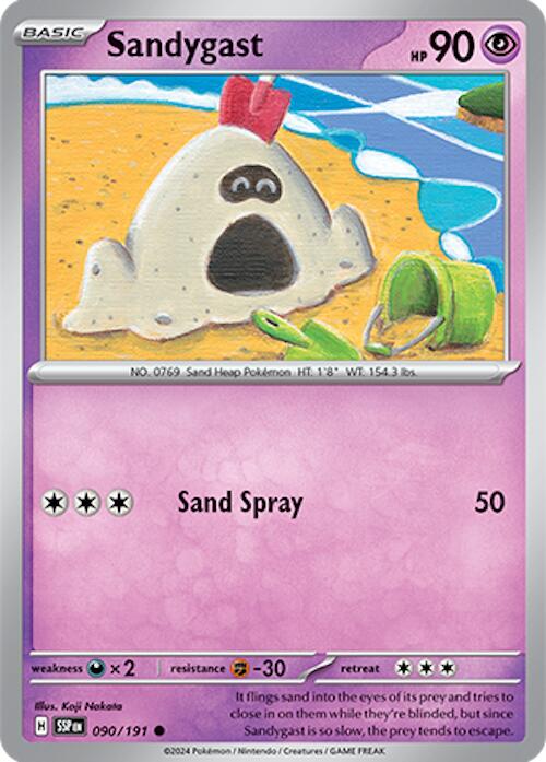 Pokemon: Sandygast card image