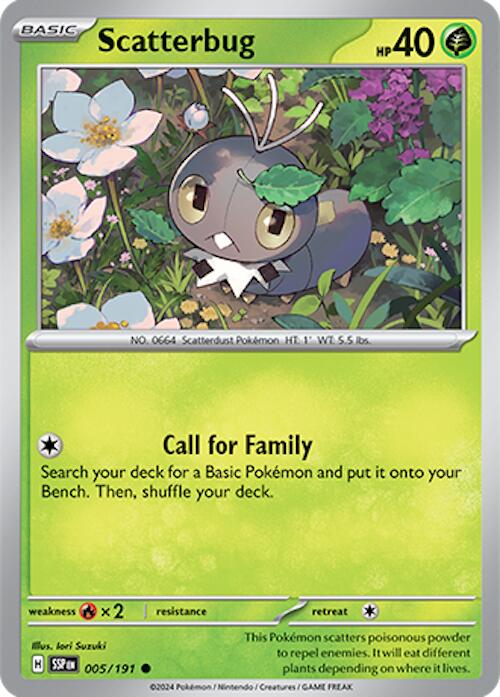 Pokemon: Scatterbug card image