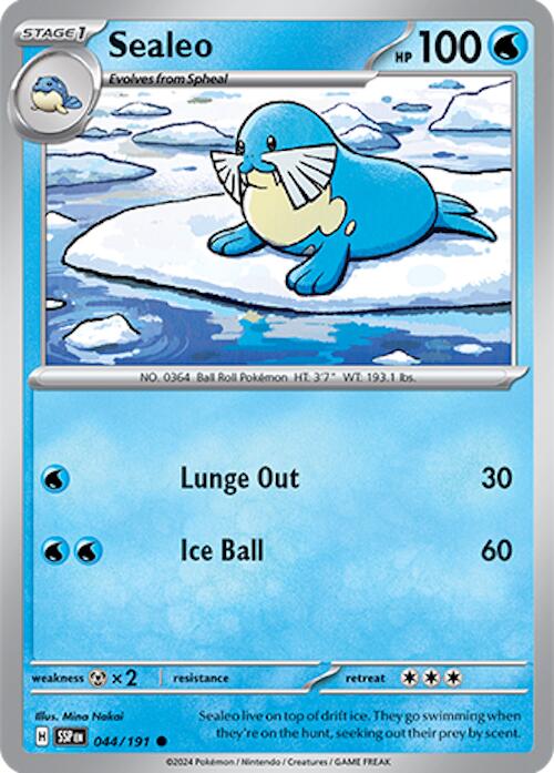 Pokemon: Sealeo card image