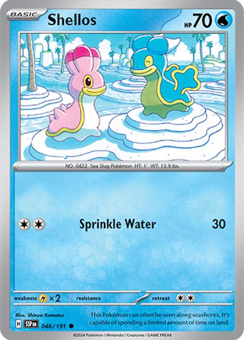 Pokemon: Shellos card image