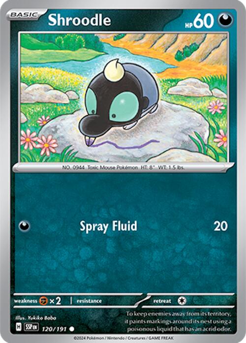 Pokemon: Shroodle card image