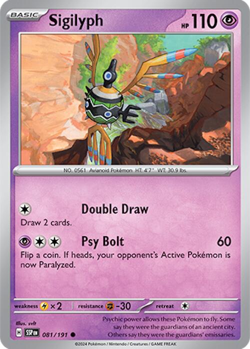 Pokemon: Sigilyph card image