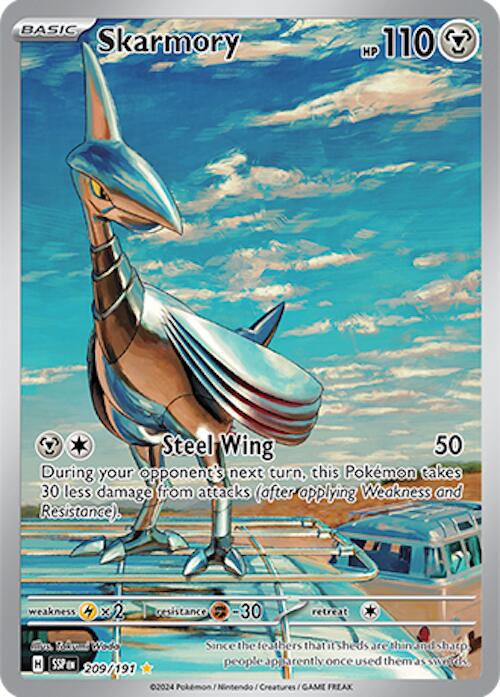 Pokemon: Skarmory - 209/191 card image