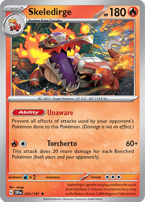 Pokemon: Skeledirge card image