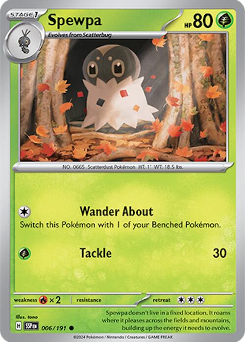 Pokemon: Spewpa card image