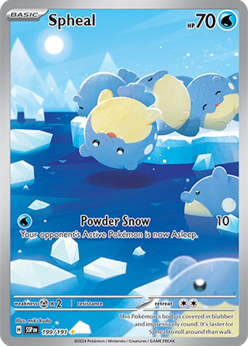 Pokemon: Spheal - 199/191 card image