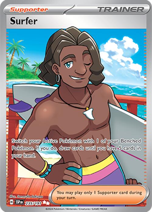 Pokemon: Surfer - 235/191 card image