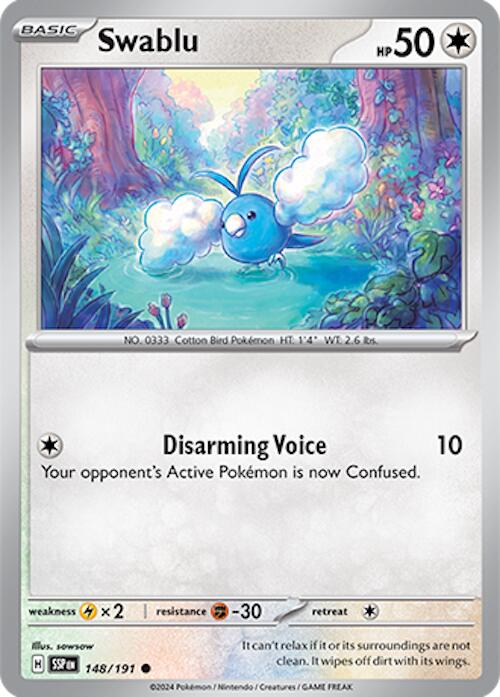 Pokemon: Swablu card image