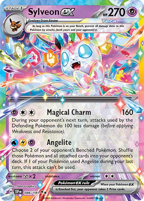 Pokemon: Sylveon ex card image