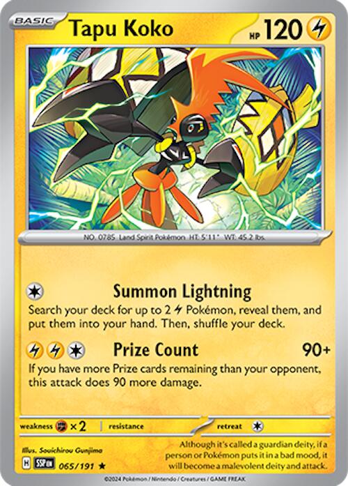 Pokemon: Tapu Koko card image