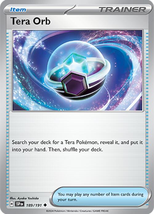 Pokemon: Tera Orb card image