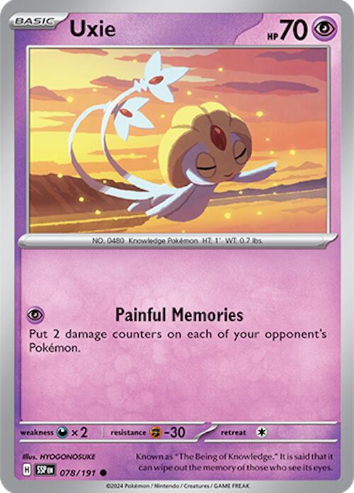 Pokemon: Uxie card image